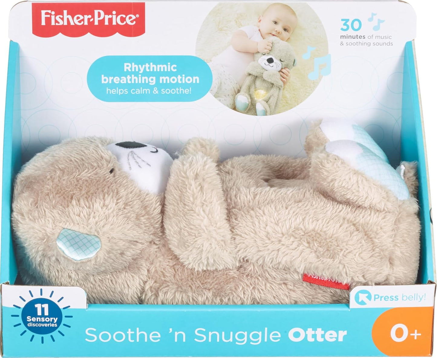 Fisher Price Uyku ve Oyun Arkadaşı Su Samuru Müzikli