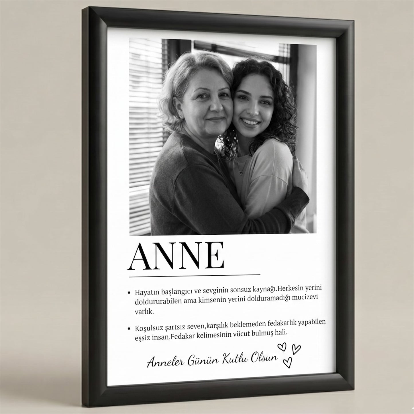 Anneler Günü Özel A4 Tablo (21X30)
