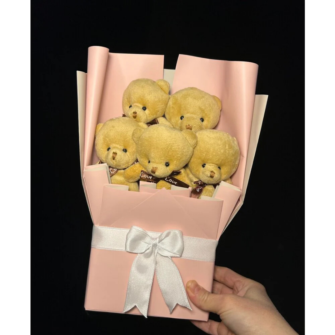 Kahverengi Peluş Ayı Buket