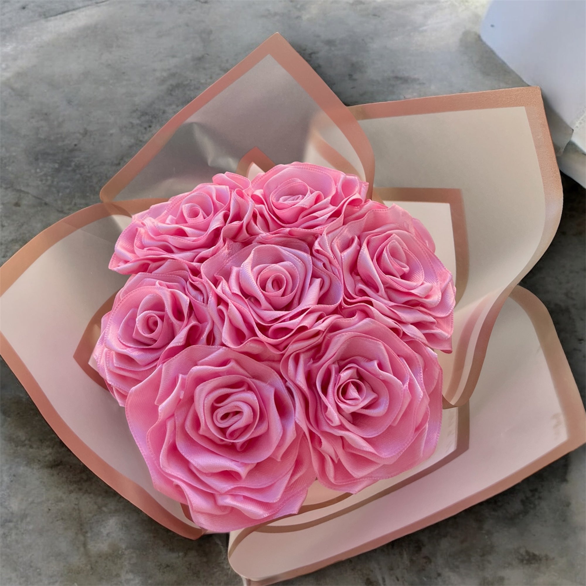 7’li Pembe Solmayan Buket