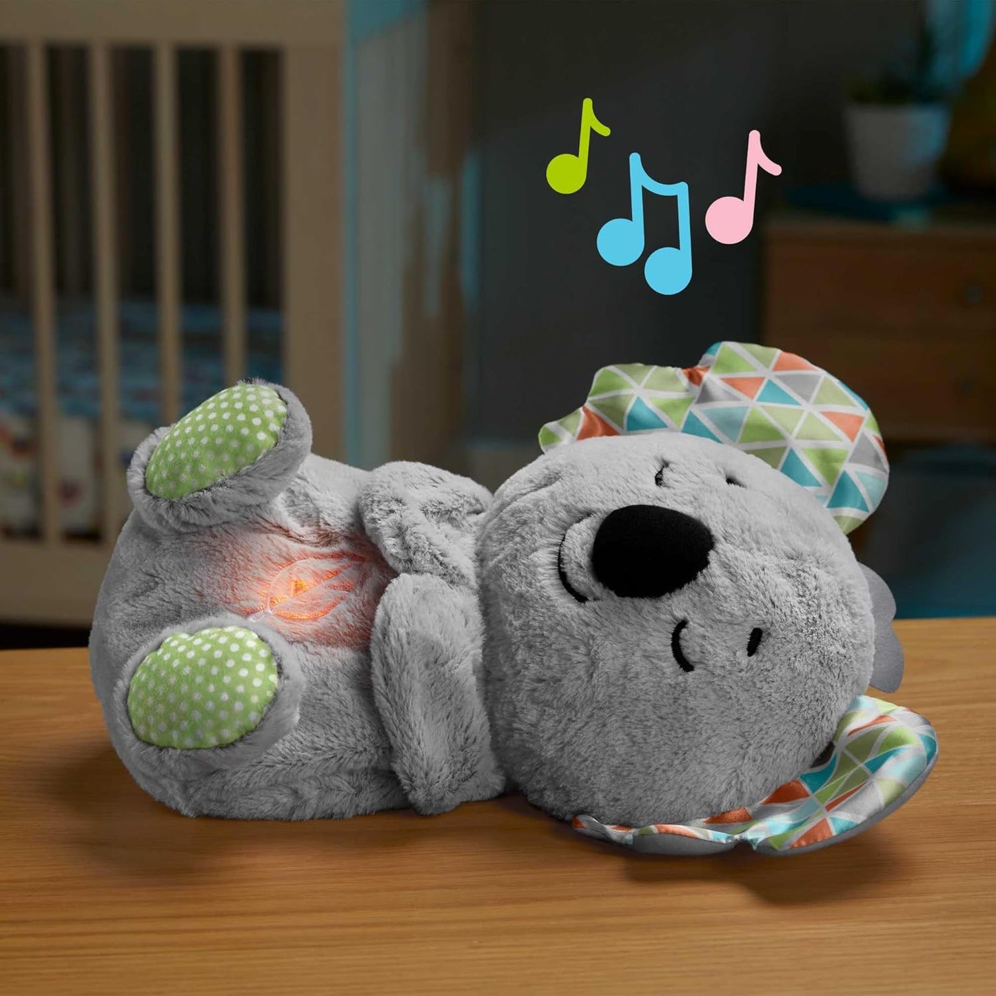 Fisher-Price Uyku Arkadaşı Koala Peluş Oyuncak Gerçekçi Nefes Alma Hareketleri