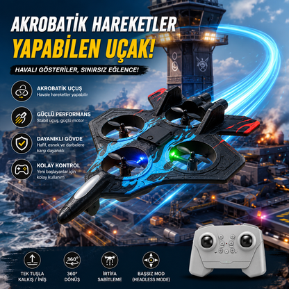 Çiftlere Özel 2'li Uzaktan Kumandalı Uçak Seti