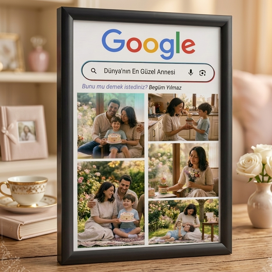 Dünya’nın En Güzel Annesi Tablo A4 (21X30)