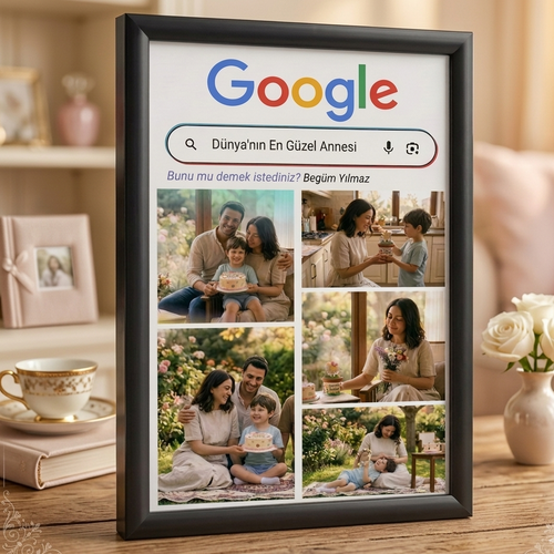 Dünya’nın En Güzel Annesi Tablo A4 (21X30)