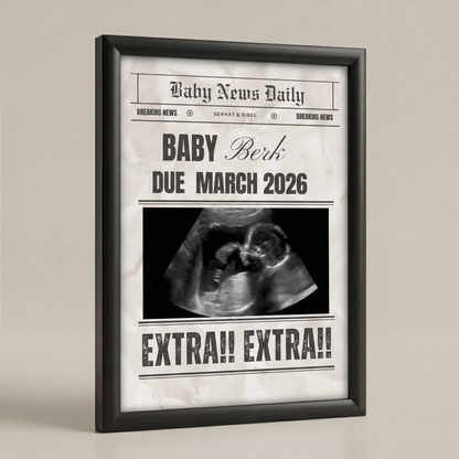 Baby News Daily A4 (21x30) Tablo
