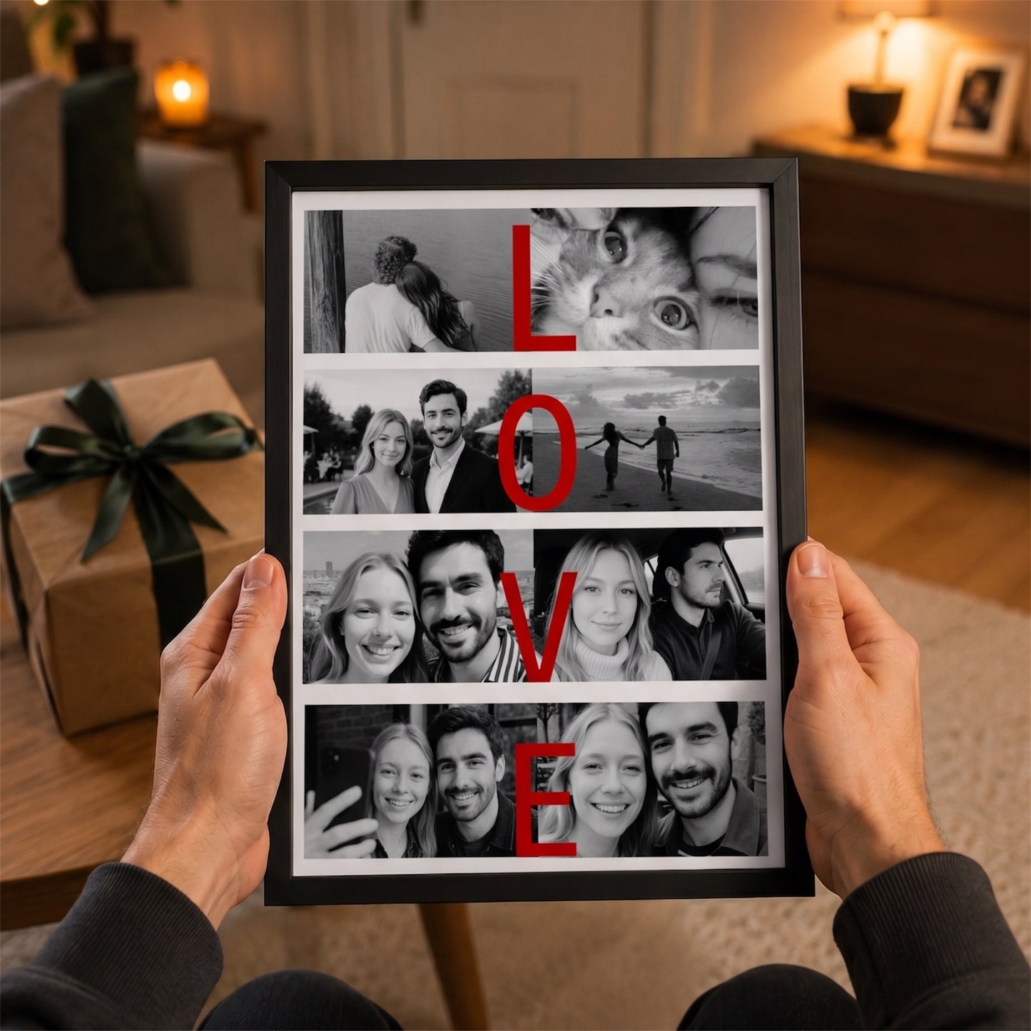 Love Kolaj Tablo A4 (21x30)