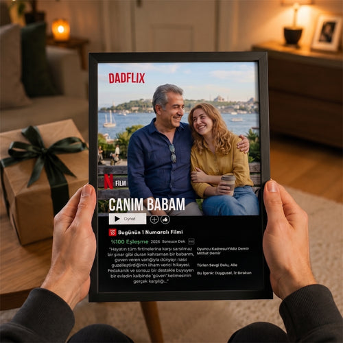 Dadflix Film Afişi Tablo