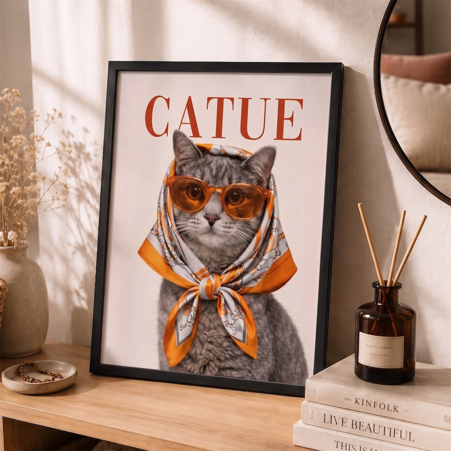 Catue Tasarımlı Çerçeve Tablo