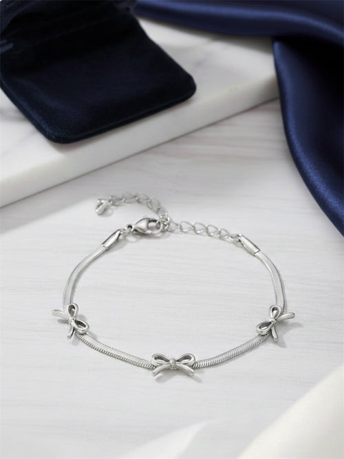 Silver Kurdele Bileklik