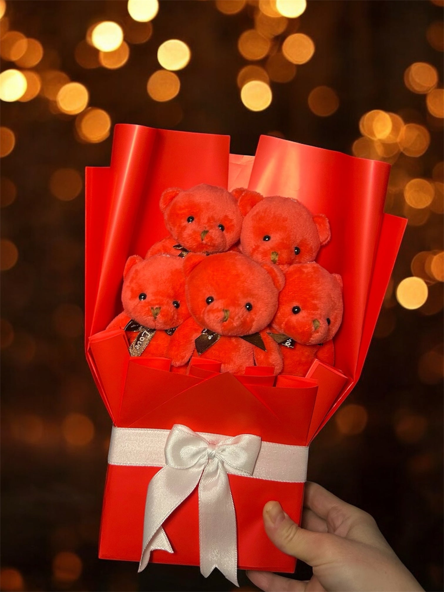 Kırmızı Ayıcık Buket