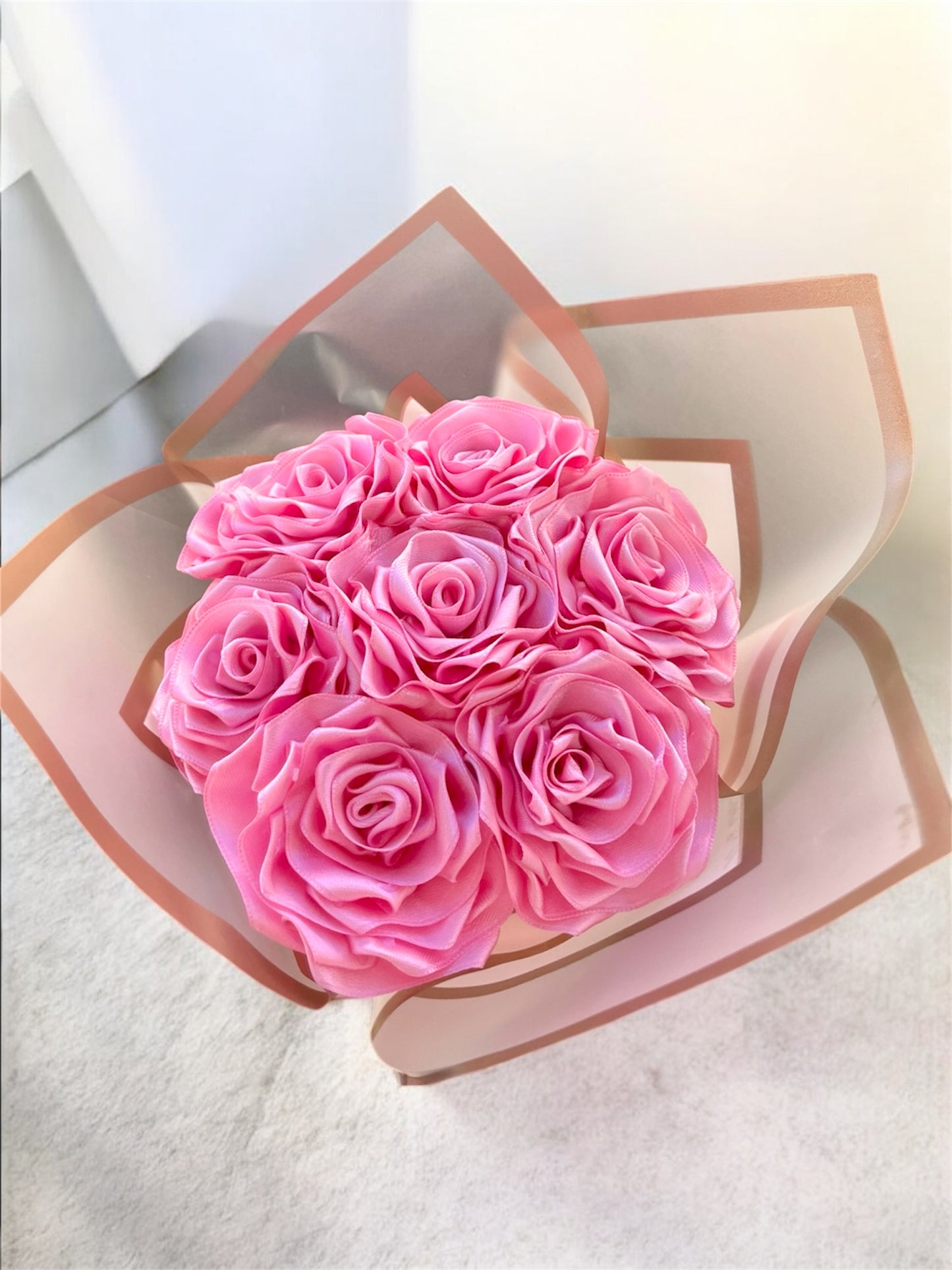 7’li Pembe Solmayan Buket