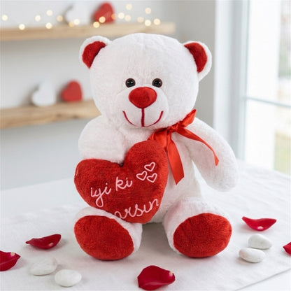 İyi Ki Varsın Yastıklı Peluş Ayıcık 40 cm