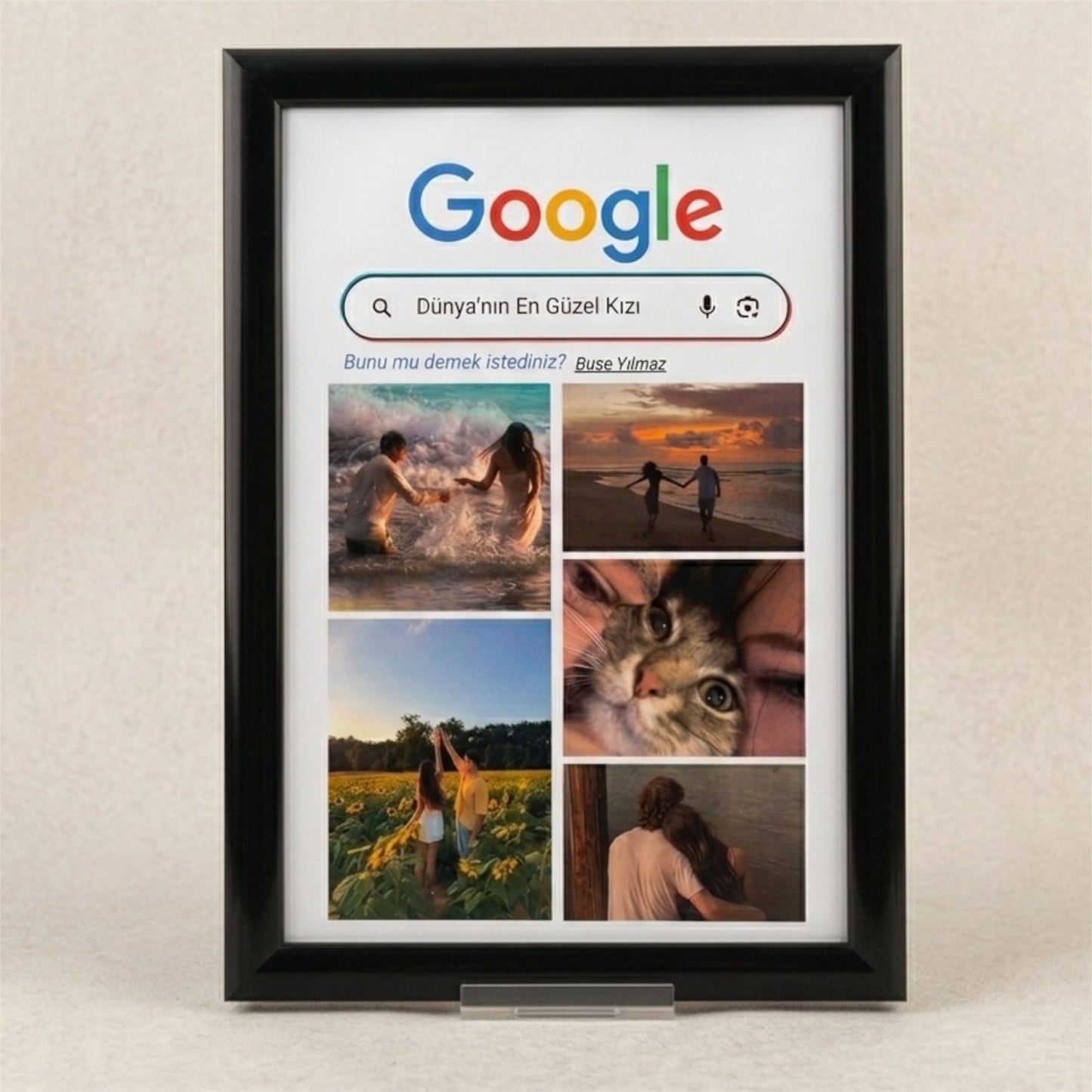 Dünya’nın En Güzel Kızı Tablo A4 (21x30)