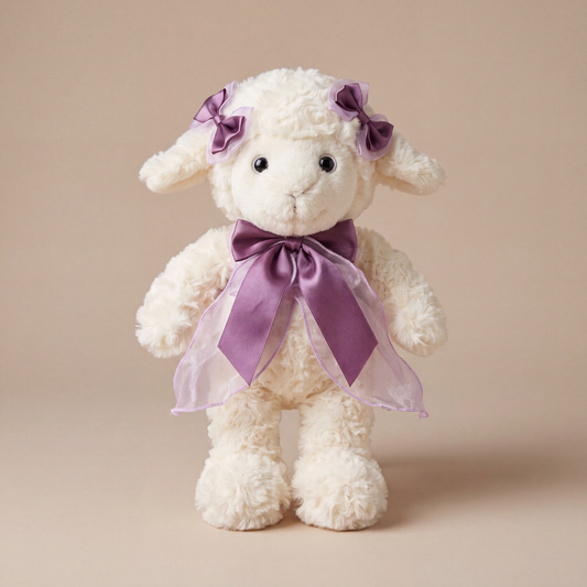 Sevimli Kuzucuk Peluş 25 cm