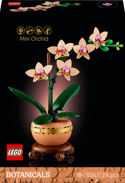 LEGO Botanicals Mini Orkide 10343 Sonsuz Çiçek 274 Parça