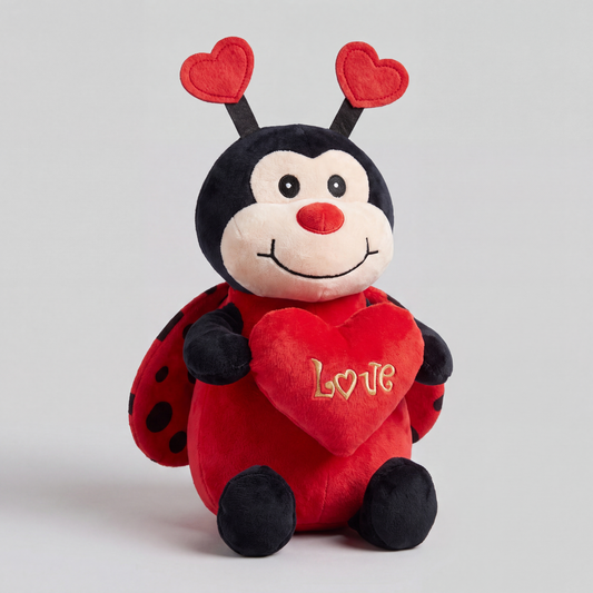 Kanatlı Love Uğur Böceği Peluş 28 cm