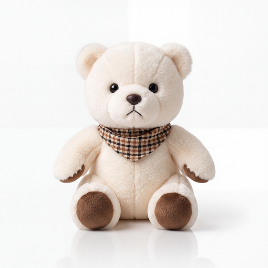 Ekru Peluş Ayıcık 25 cm