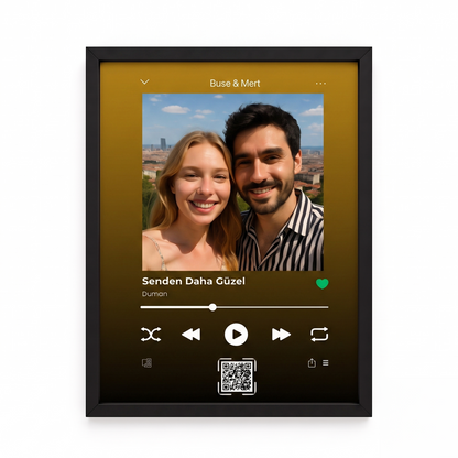 Spotify Şarkı Çerçeve Tablo